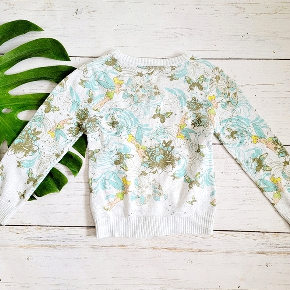 Disney Fairies Tinkerbell Zip Up Sweater - Picture 8 of 10